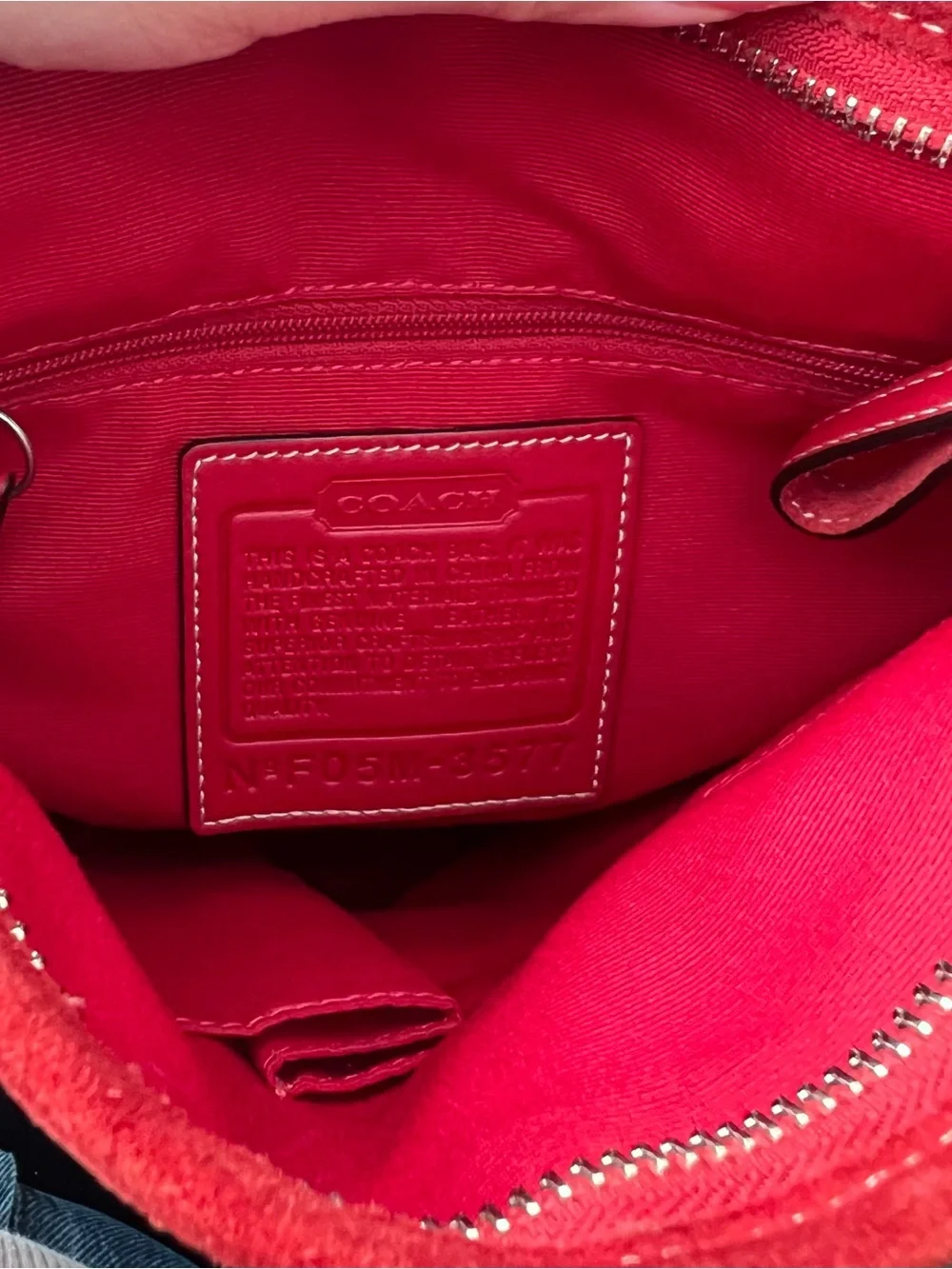 COACH Signature Jacquard Shoulder Bag Y2K Vintage